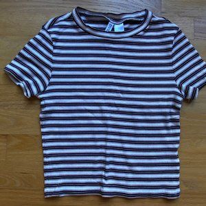 Cute Striped Crop top